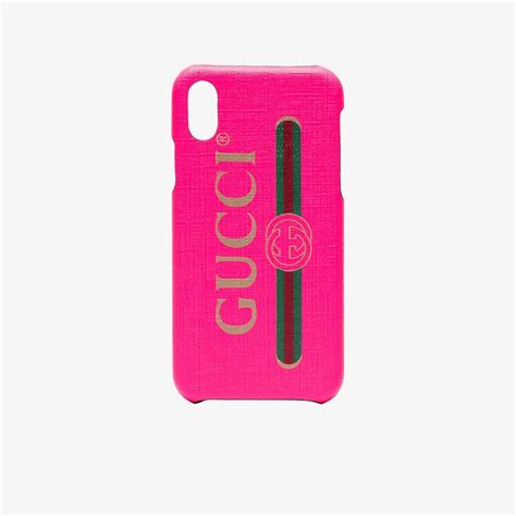 gucci iphone x case pink.